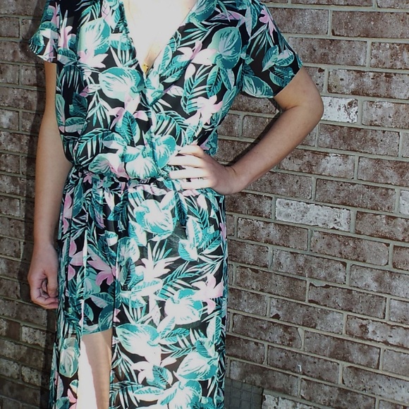 Tropical Shorts/Maxi Back - Picture 2 of 3